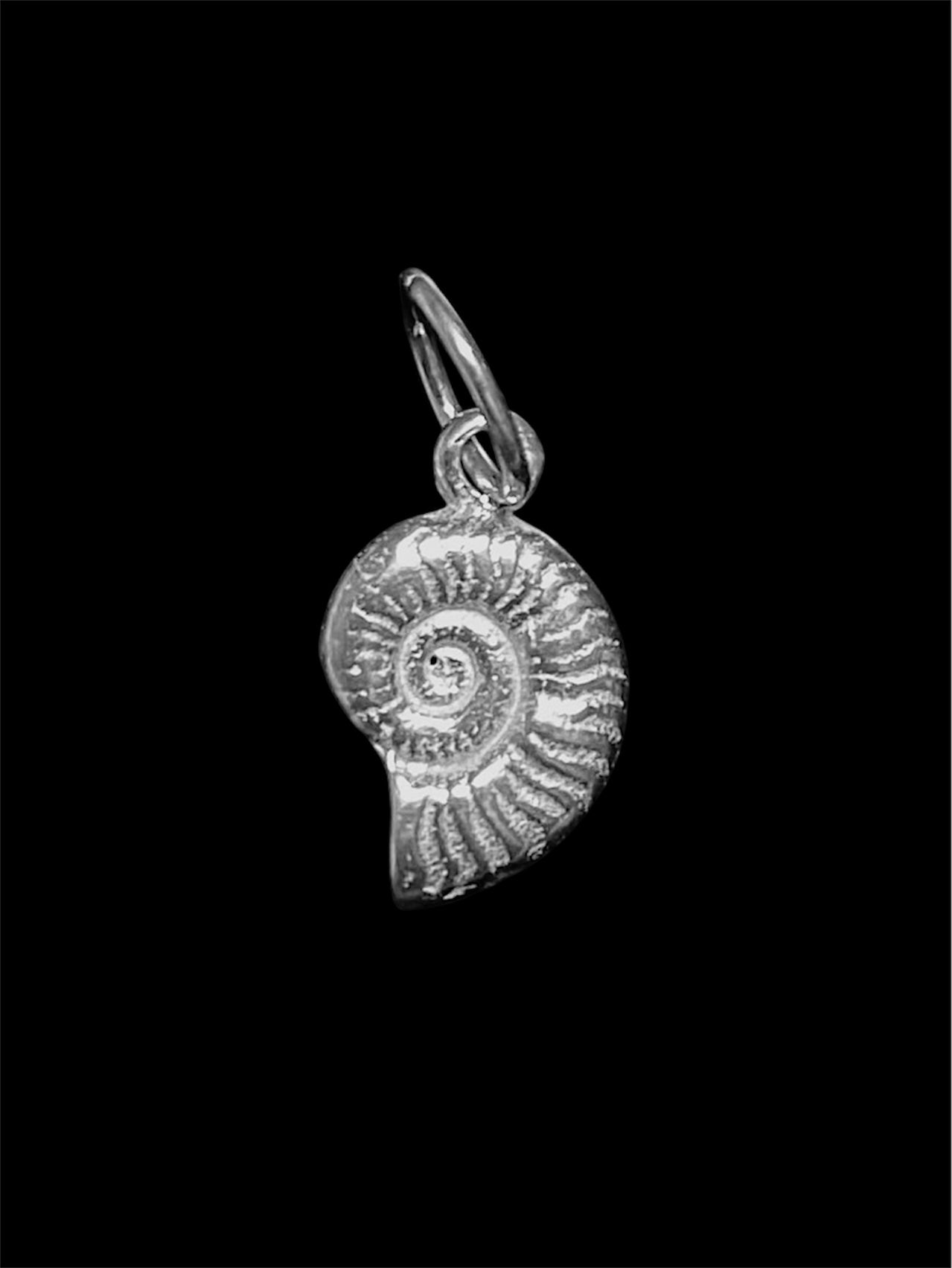 Srebrna zawieszka „muszelka”