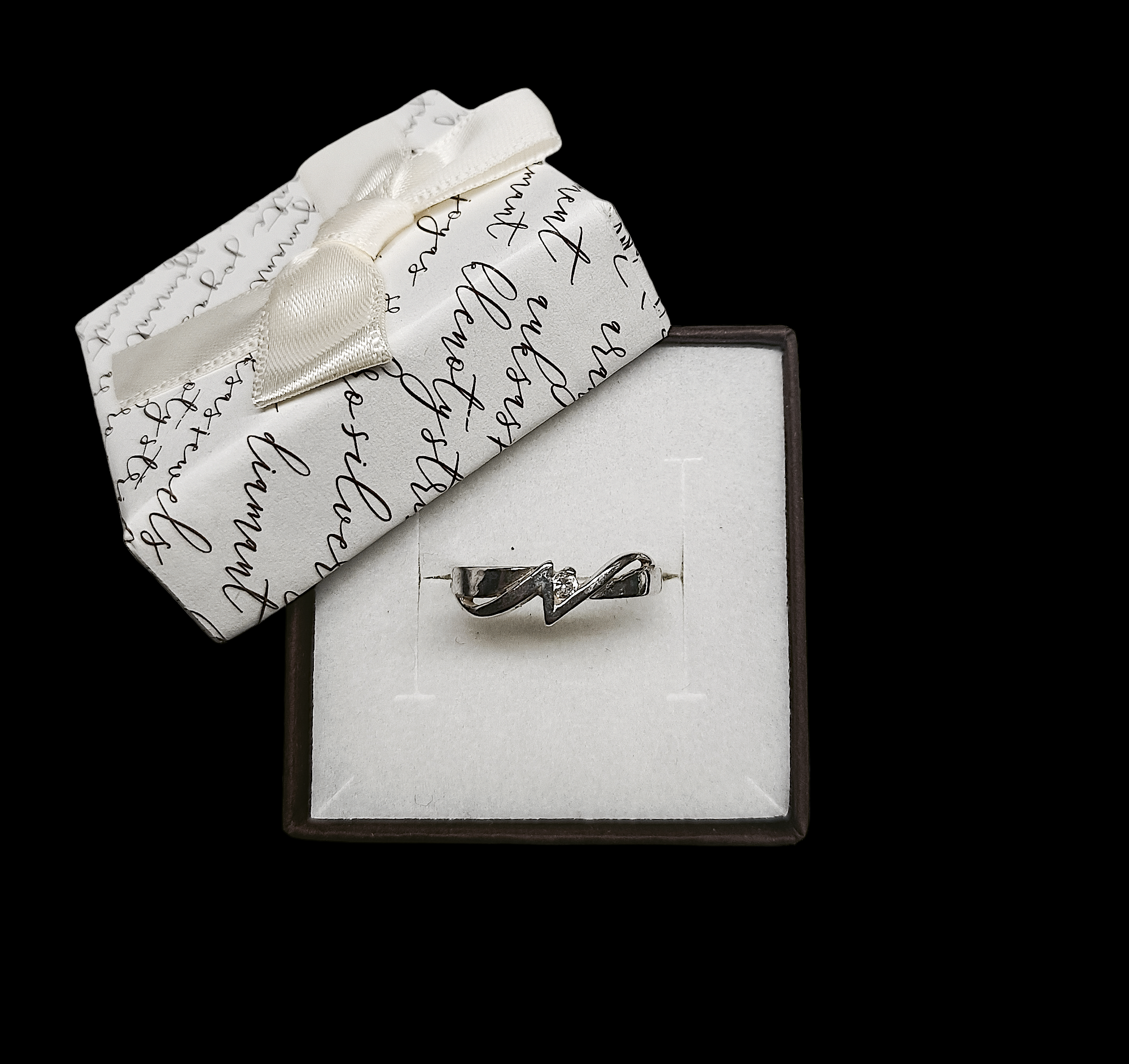 Srebrny pierścionek