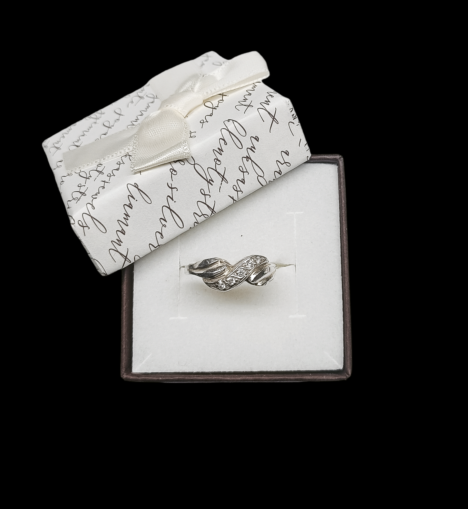 Srebrny pierścionek