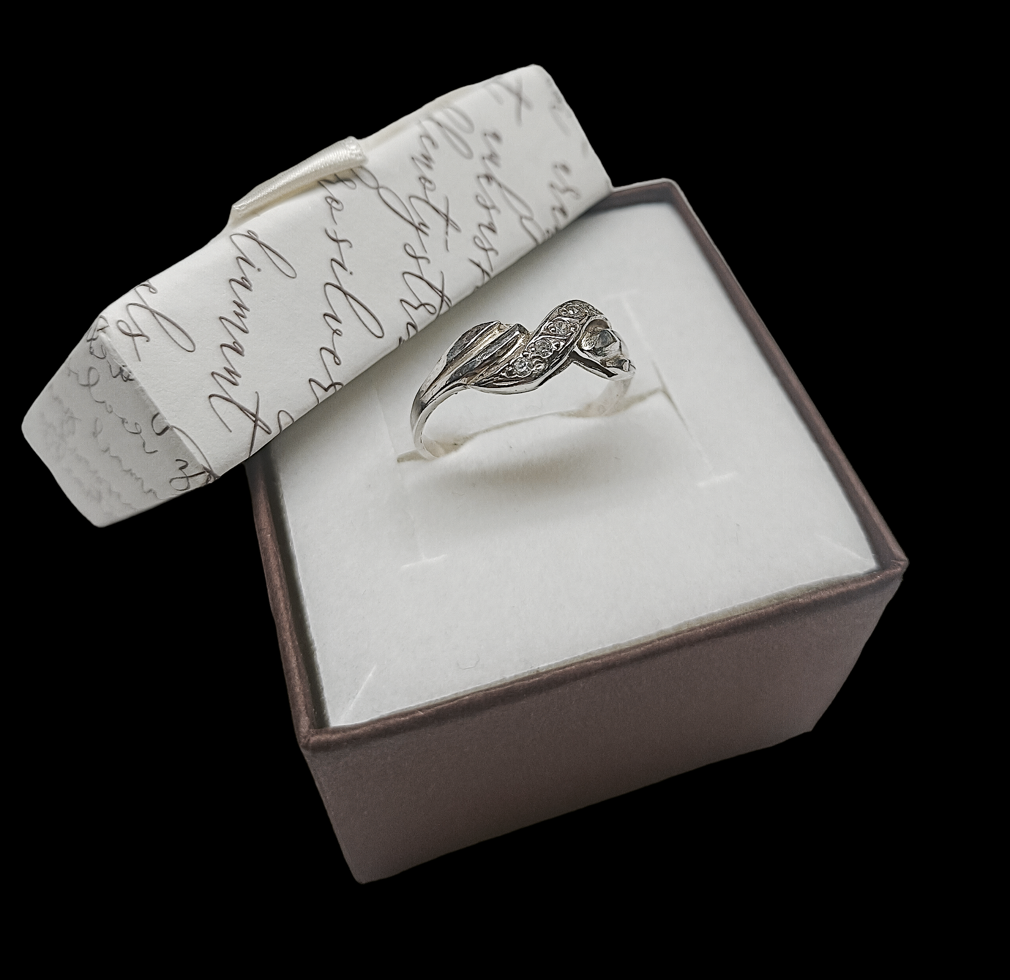 Srebrny pierścionek