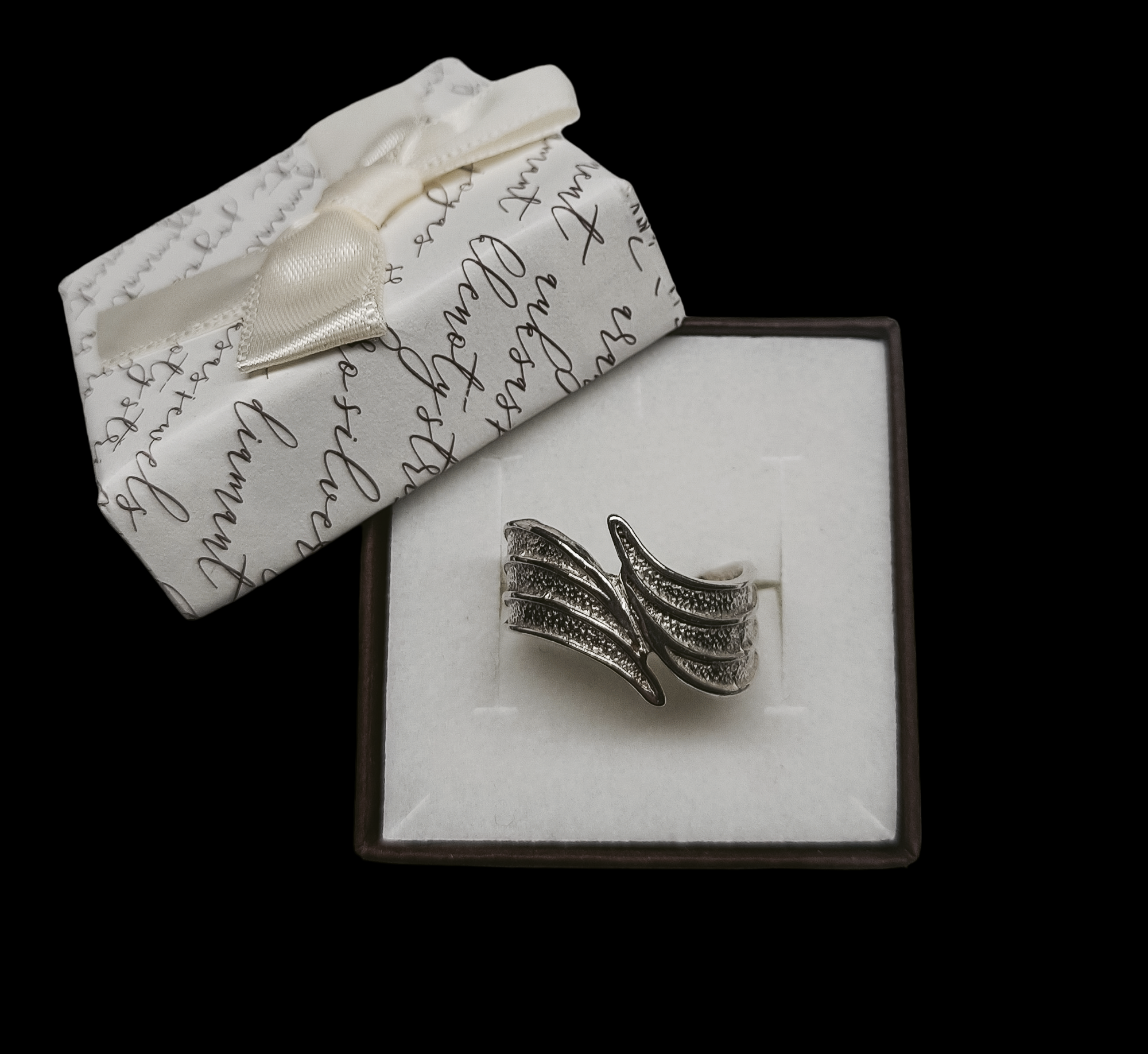 Srebrny pierścionek