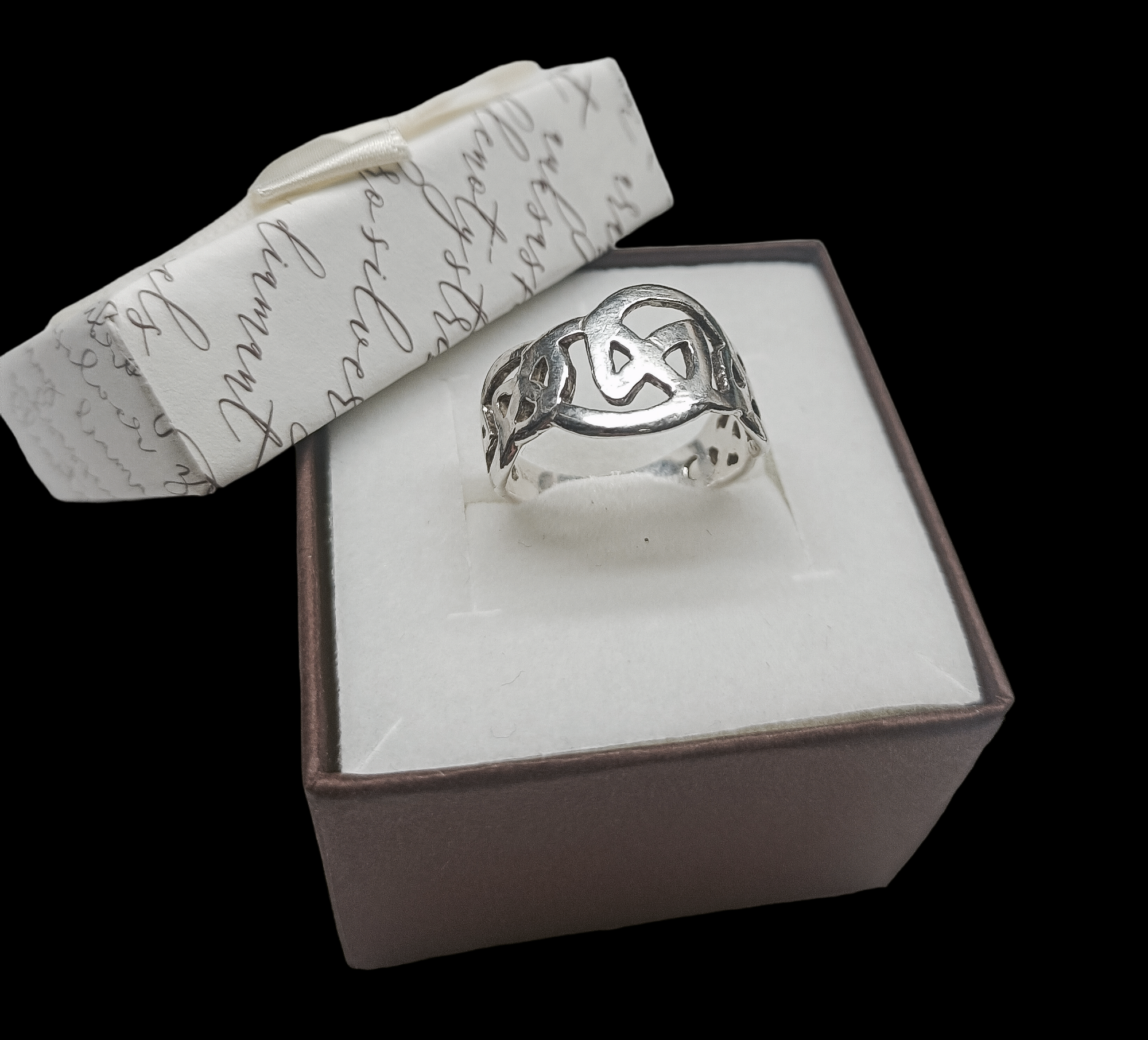 Srebrny pierścionek