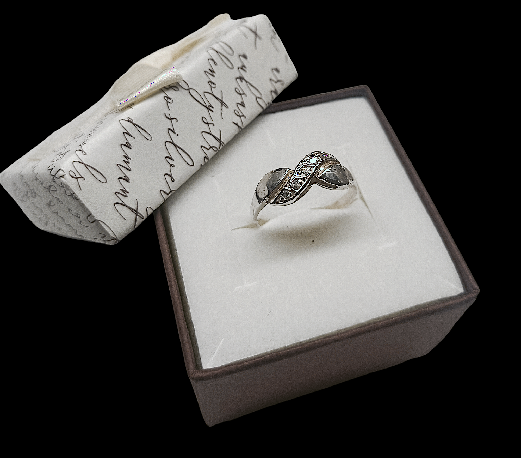 Srebrny pierścionek