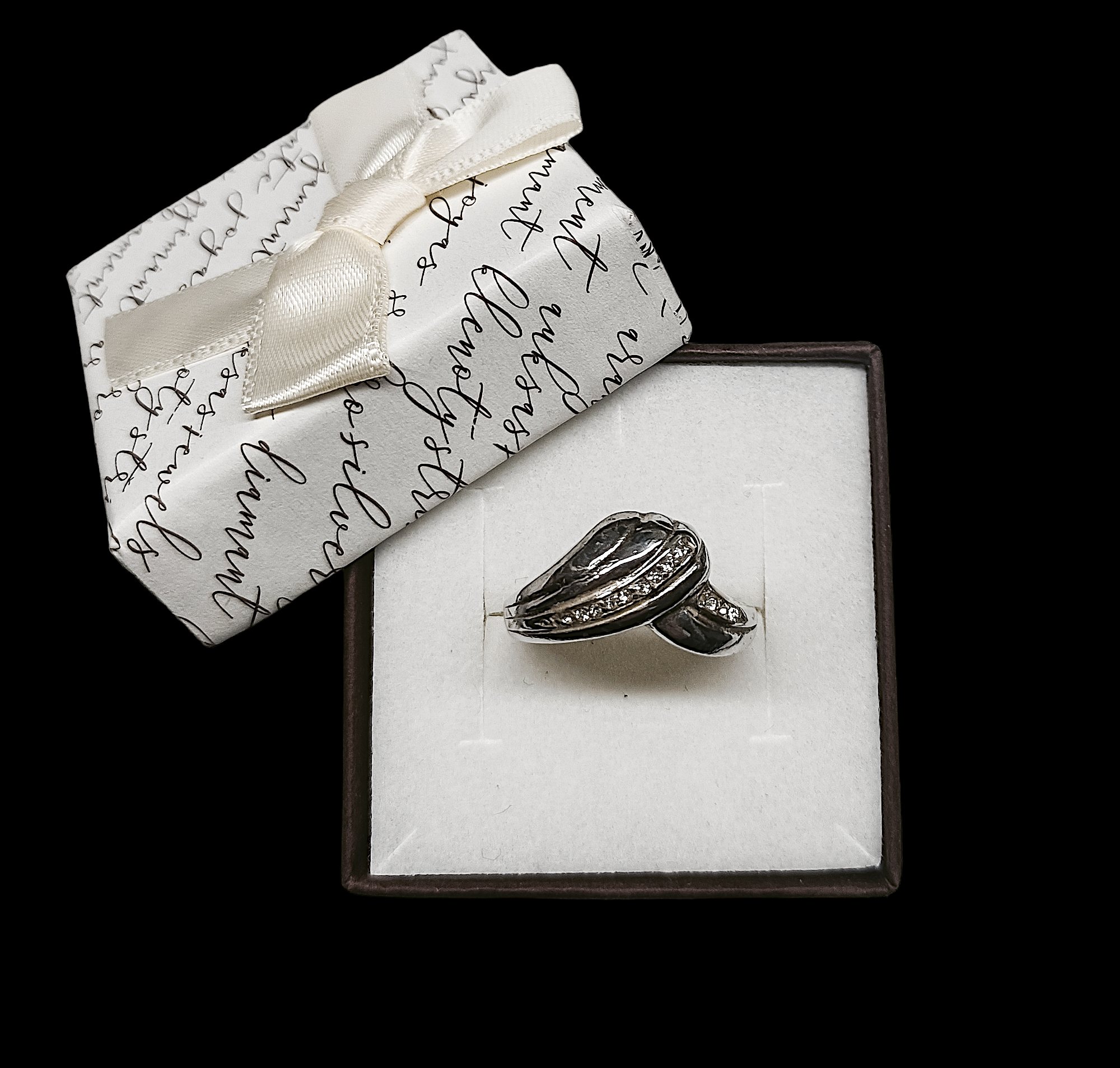 Srebrny pierścionek