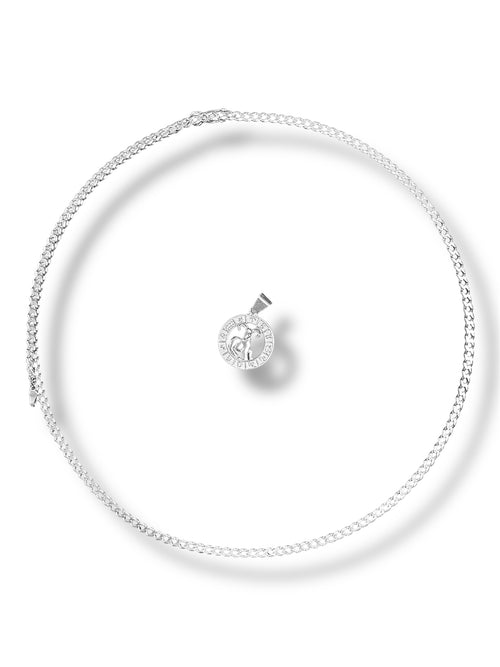 Baran - Srebrna zawieszka