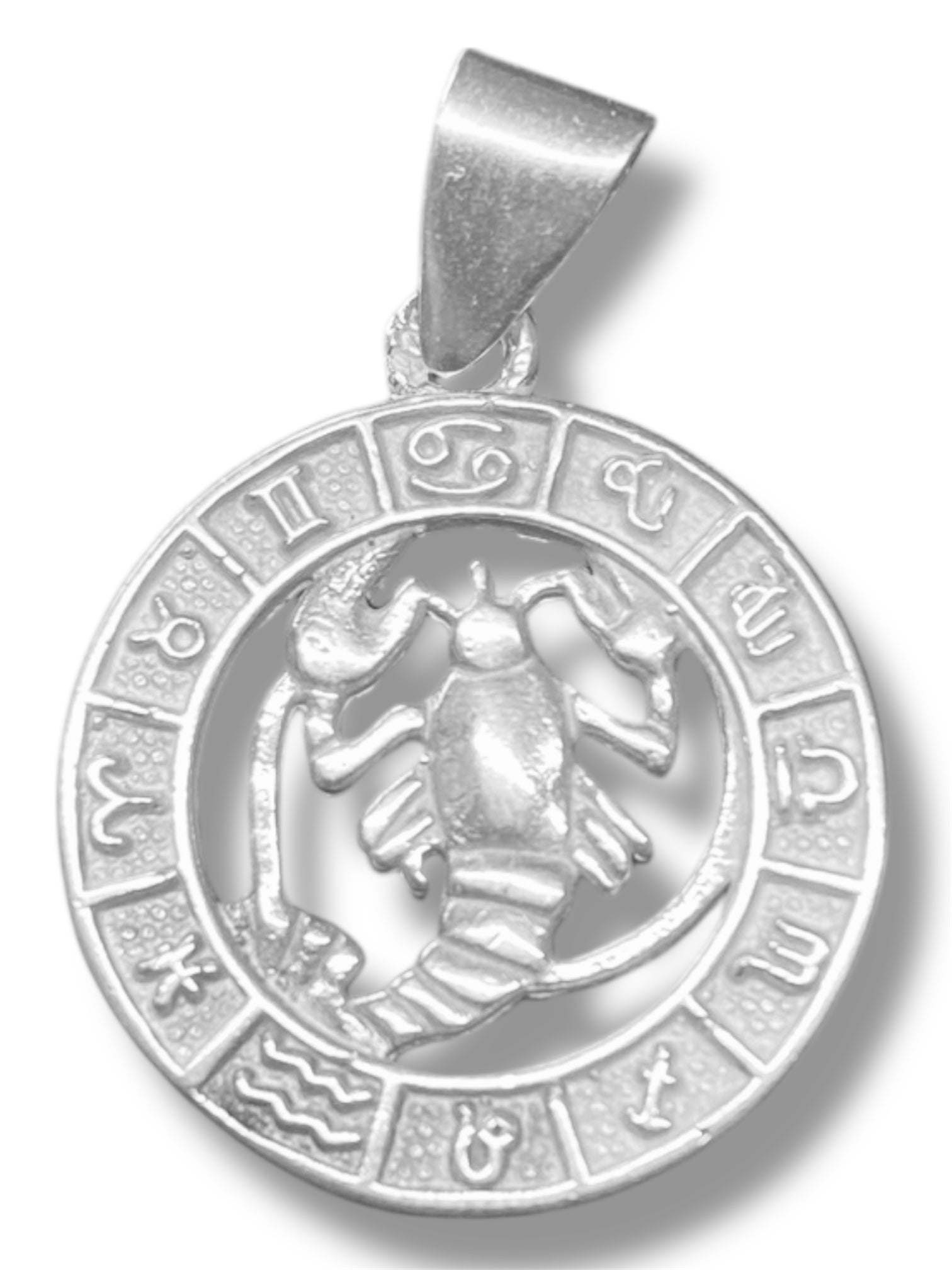 Skorpion - Srebrna zawieszka