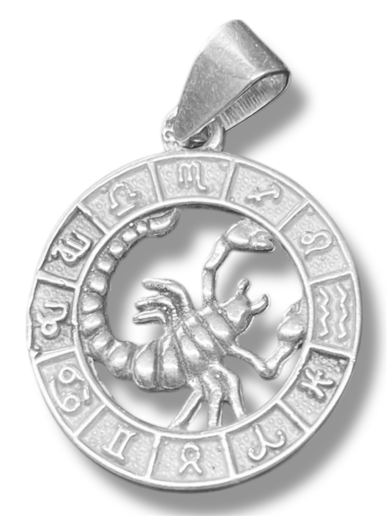 Skorpion - Srebrna zawieszka
