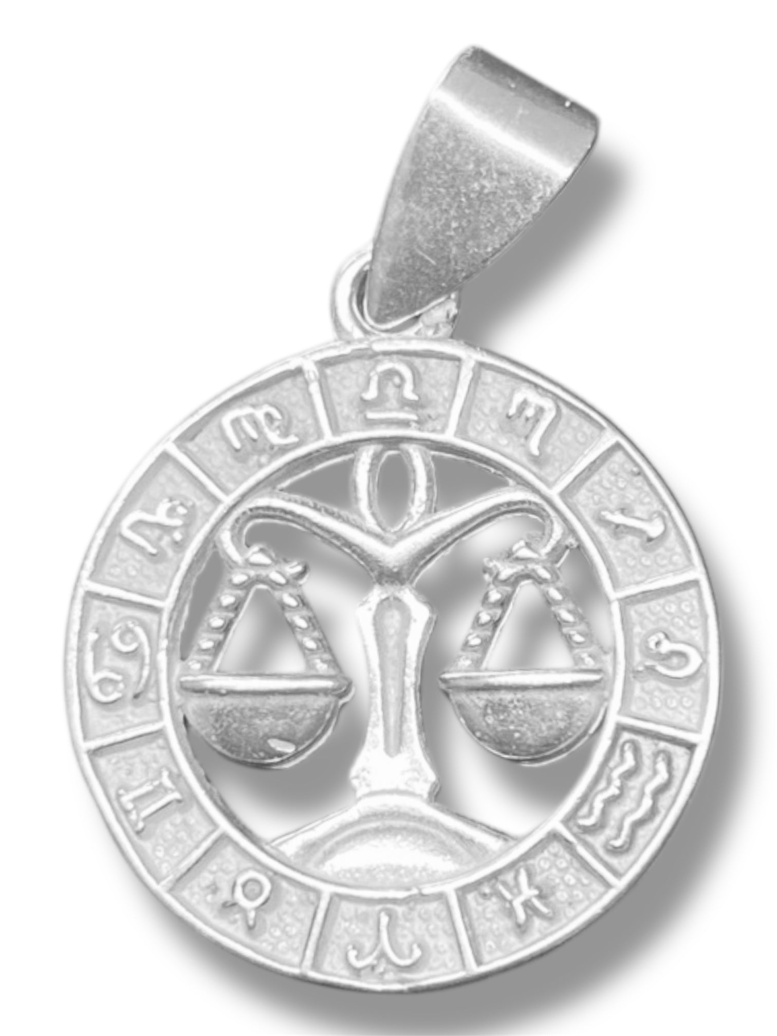 Waga - Srebrna zawieszka